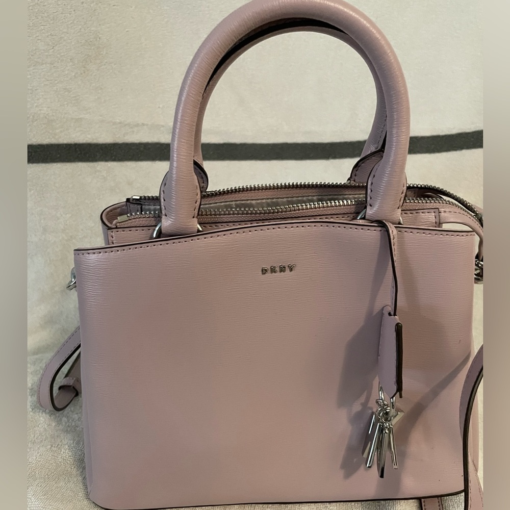 DKNY Satchel/Crossbody Bag, Lavender - Picture 3 of 13